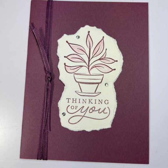 10 Handmade Get Well/Sympathy/Encouraging Stampin Up! Cards, NEW - Picture 4 of 11